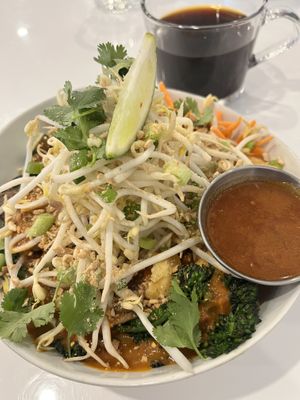 Pad Thaï   at Naked Cafe in Kelowna