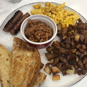 English Breakfast  at Naked Cafe in Kelowna