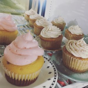 Cupcakes made fresh daily at Naked Cafe in Kelowna