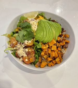 Gia Bonita bowl  at Naked Cafe in Kelowna