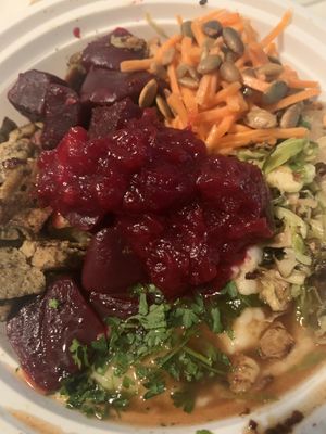 Holiday Bowl  at Naked Cafe in Kelowna