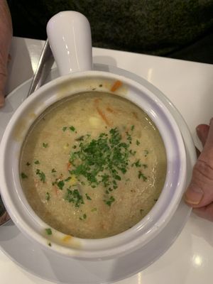 Soup of the Dayy  at Naked Cafe in Kelowna