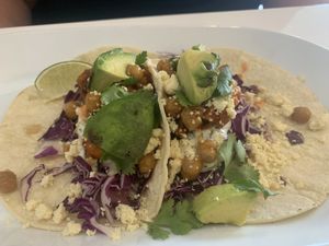 Tacos  at Naked Cafe in Kelowna