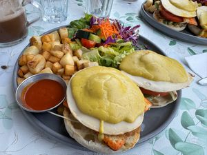 Breakfast Sandy (if I remember correctly)  at Naked Cafe in Kelowna