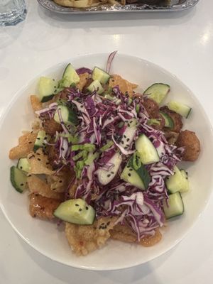 Sweet chili seitan bowl  at Naked Cafe in Kelowna