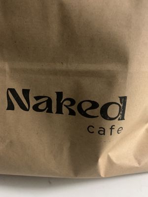 Take out!  at Naked Cafe in Kelowna