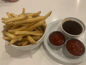 Fries  at Naked Cafe in Kelowna