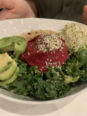 Nalu Bowl  at Naked Cafe in Kelowna