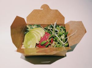 She's the most popular girl in school. #nalubowl at Naked Cafe in Kelowna