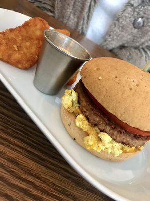 Breakfast beyond burger at Naked Cafe in Kelowna
