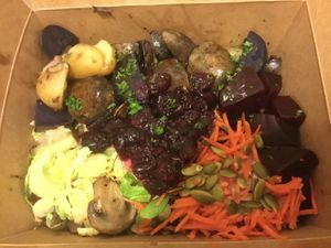 Holiday bowl at Naked Cafe in Kelowna