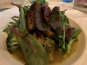 Seasonal spring veg casserole   at The Waiting Room in Stockton-on-tees