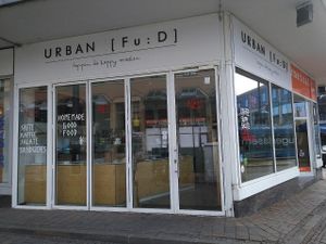 new location. outside at Urban Fu:D in Augsburg