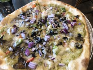Veggie  at Allie's Vegan Pizzeria and Cafe in Spokane