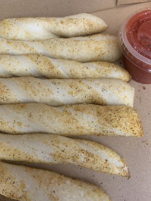 Twisties at Allie's Vegan Pizzeria and Cafe in Spokane