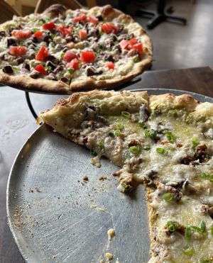   at Allie's Vegan Pizzeria and Cafe in Spokane