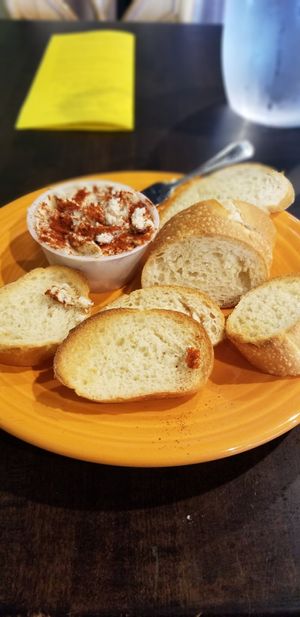 Baguettes with Smoked Paprika Cashew "Cheese" at Allie's Vegan Pizzeria and Cafe in Spokane