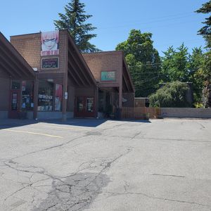 They're tucked into the back of a small plaza. at Allie's Vegan Pizzeria and Cafe in Spokane