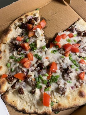   at Allie's Vegan Pizzeria and Cafe in Spokane