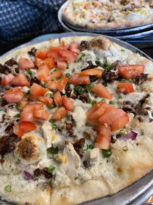 Chiken bacon ranch  at Allie's Vegan Pizzeria and Cafe in Spokane