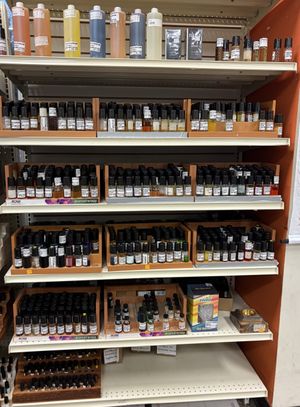 aromatherapy!  at African Naturals in St Louis