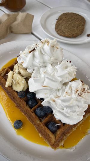   at Tia B's La Waffleria in Albuquerque