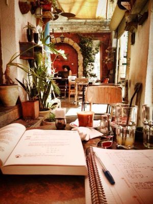 Inside at Casbah in Tel Aviv