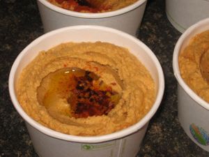 Spicy My Favourite Hummus at Breathe Live Believe Whole Foods Vegan in Thunder Bay