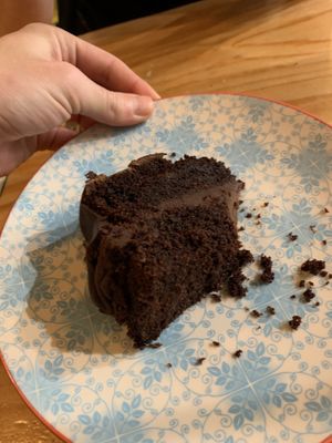 Brownie taart 😍 at Greenway in Antwerpen