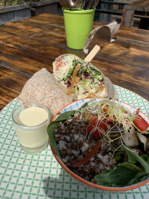 Kebab wrap 👌🏻  at Greenway in Antwerpen