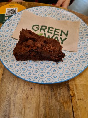 Choco cake at Greenway in Antwerpen