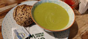 Peas soup at Greenway in Antwerpen