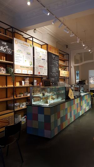 Restaurant entry at Greenway in Antwerpen