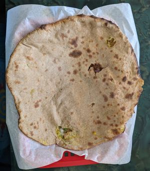 Aloo Paratha at Namaste Nepal Restaurant in Grand Junction