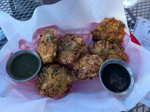 Veggie pakora at Namaste Nepal Restaurant in Grand Junction