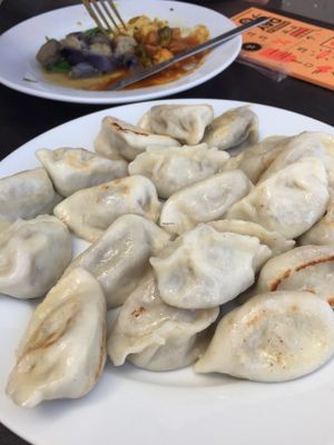 Potstickers at Restaurante Delicia in San Jose