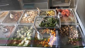 Buffet at Restaurante Delicia in San Jose