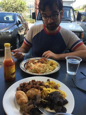 Two meals for ~5k colones  at Restaurante Delicia in San Jose