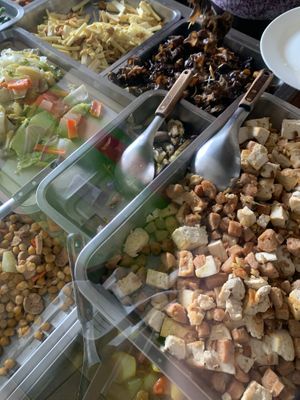 Buffet at Restaurante Delicia in San Jose