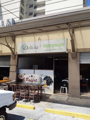 Limited outdoor and indoor seating. at Restaurante Delicia in San Jose