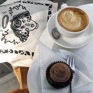 Vegan Double Choc Cupcake at Joy Cupcakes in Melbourne