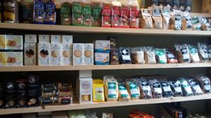 Snacks at Dig-in-Bruntsfield in Edinburgh