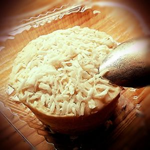 Raw Coconut Cream Pie at Indigo Age Cafe in Vancouver