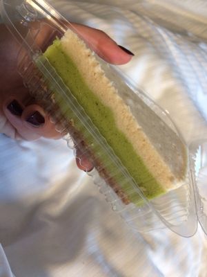 key lime Pie  at Indigo Age Cafe in Vancouver