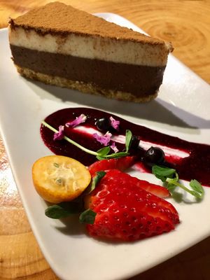 Tiramisu at Indigo Age Cafe in Vancouver