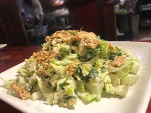 Kale ceasar   at Indigo Age Cafe in Vancouver