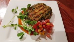 Pakora at Indigo Age Cafe in Vancouver
