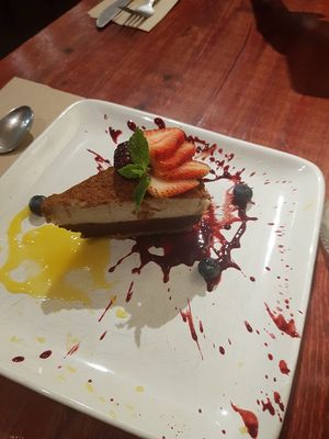 Tiramisu at Indigo Age Cafe in Vancouver