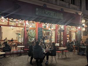 Outside of Knofi at Knofi in Berlin
