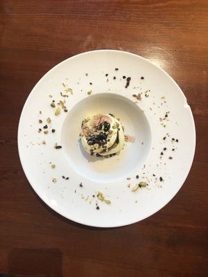 Dessert at Hortus in The Hague